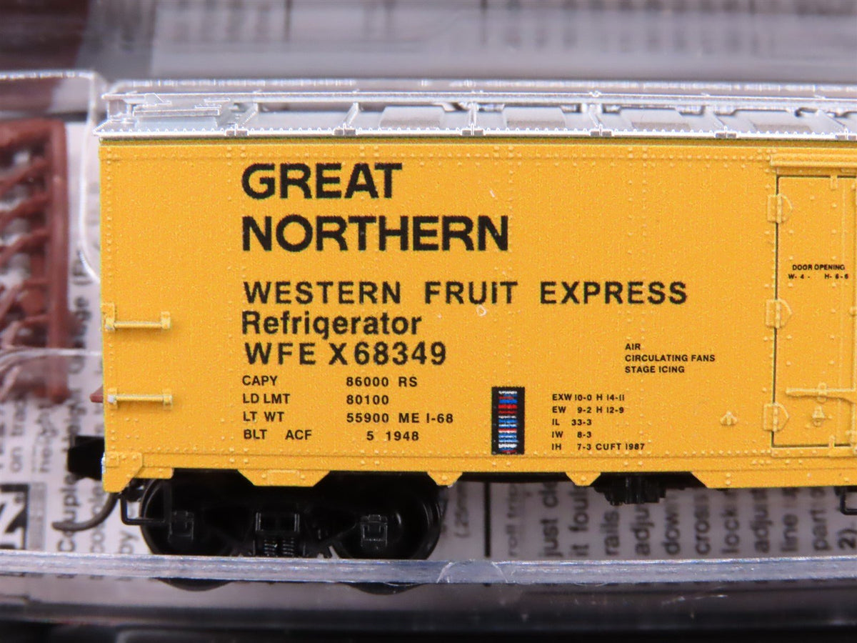 N Micro-Trains MTL 99300179 GN / WFEX Western Fruit Express 40&#39; Reefers 4-Pack