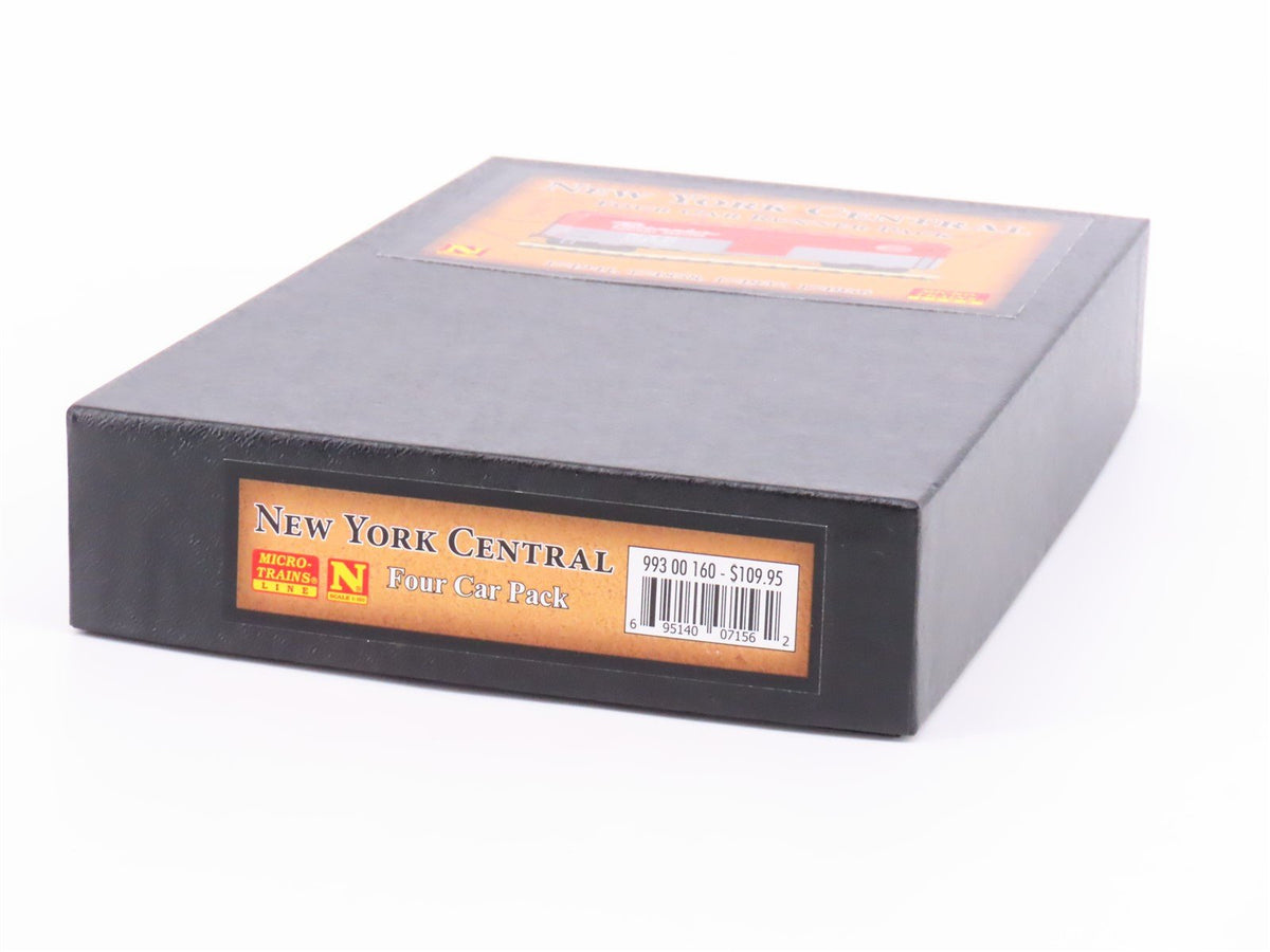 N Micro-Trains MTL 99300160 NYC New York Central &quot;Pacemaker&quot; 40&#39; Box Cars 4-Pack