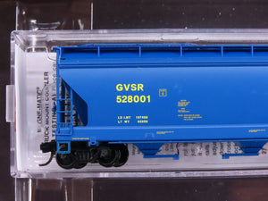 N Micro-Trains MTL 98300199 GVSR Golden West Svc 3-Bay Covered Hoppers 4-Pack