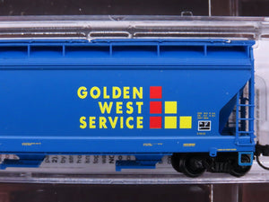 N Micro-Trains MTL 98300199 GVSR Golden West Svc 3-Bay Covered Hoppers 4-Pack