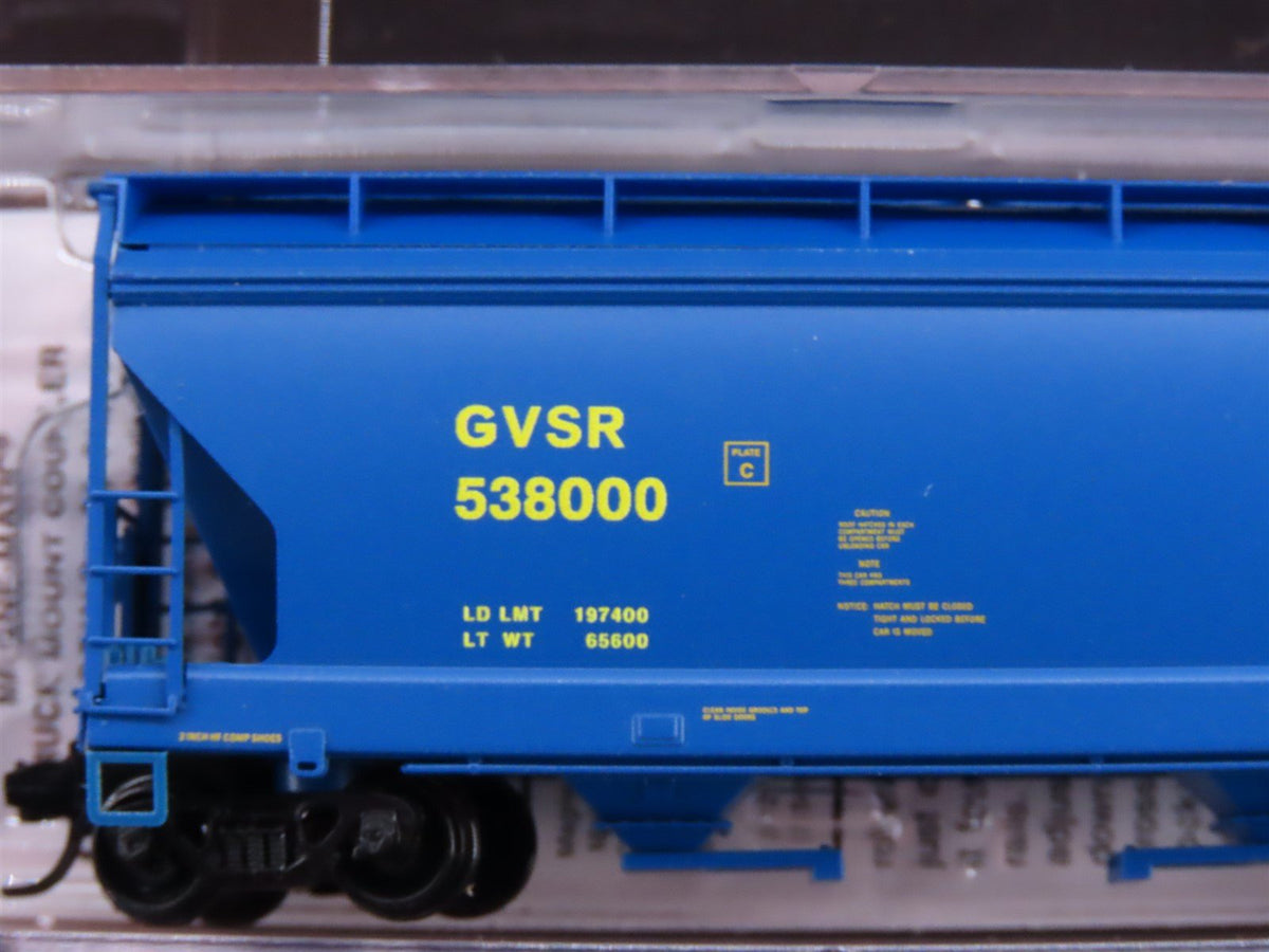 N Micro-Trains MTL 98300199 GVSR Golden West Svc 3-Bay Covered Hoppers 4-Pack