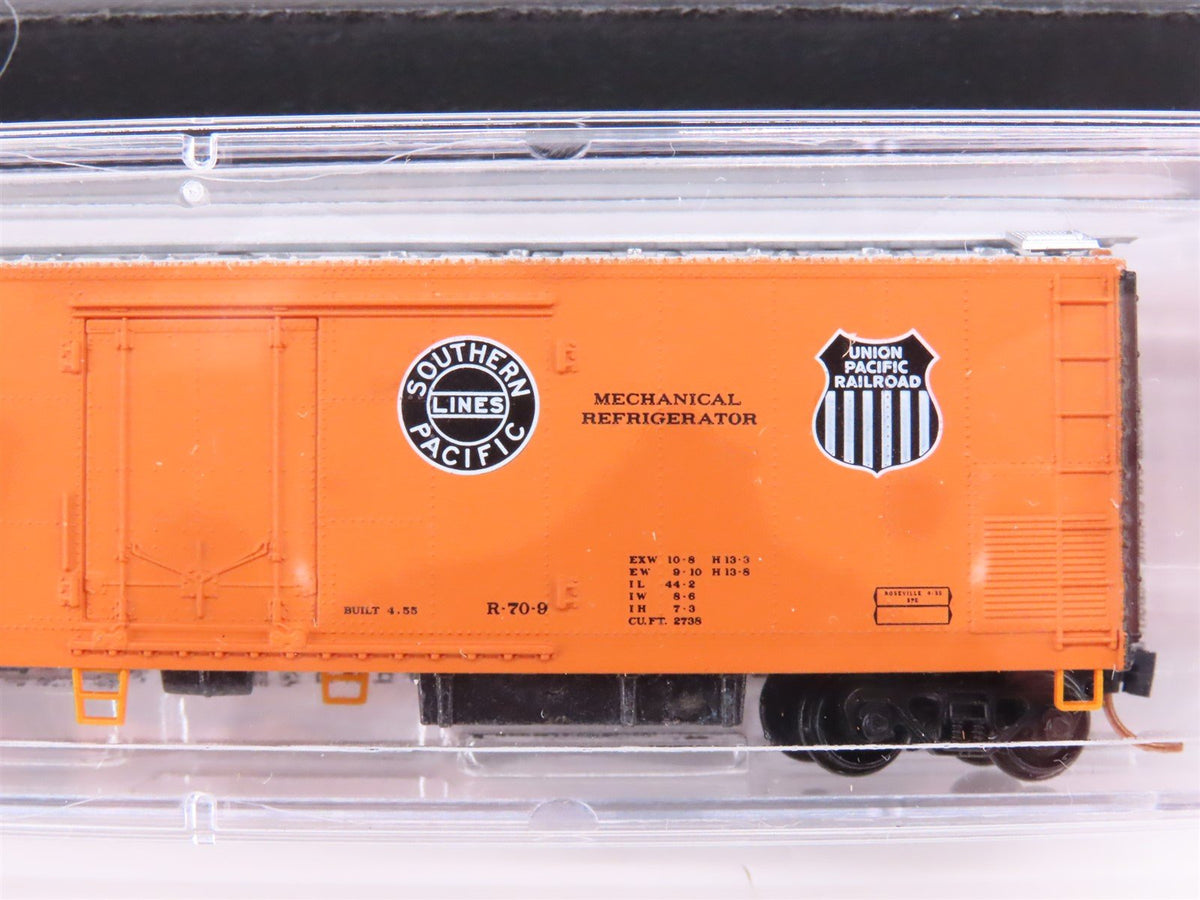 N Micro-Trains MTL 99300811 PFE Pacific Fruit Express 51&#39; Mech Reefers 8-Pack