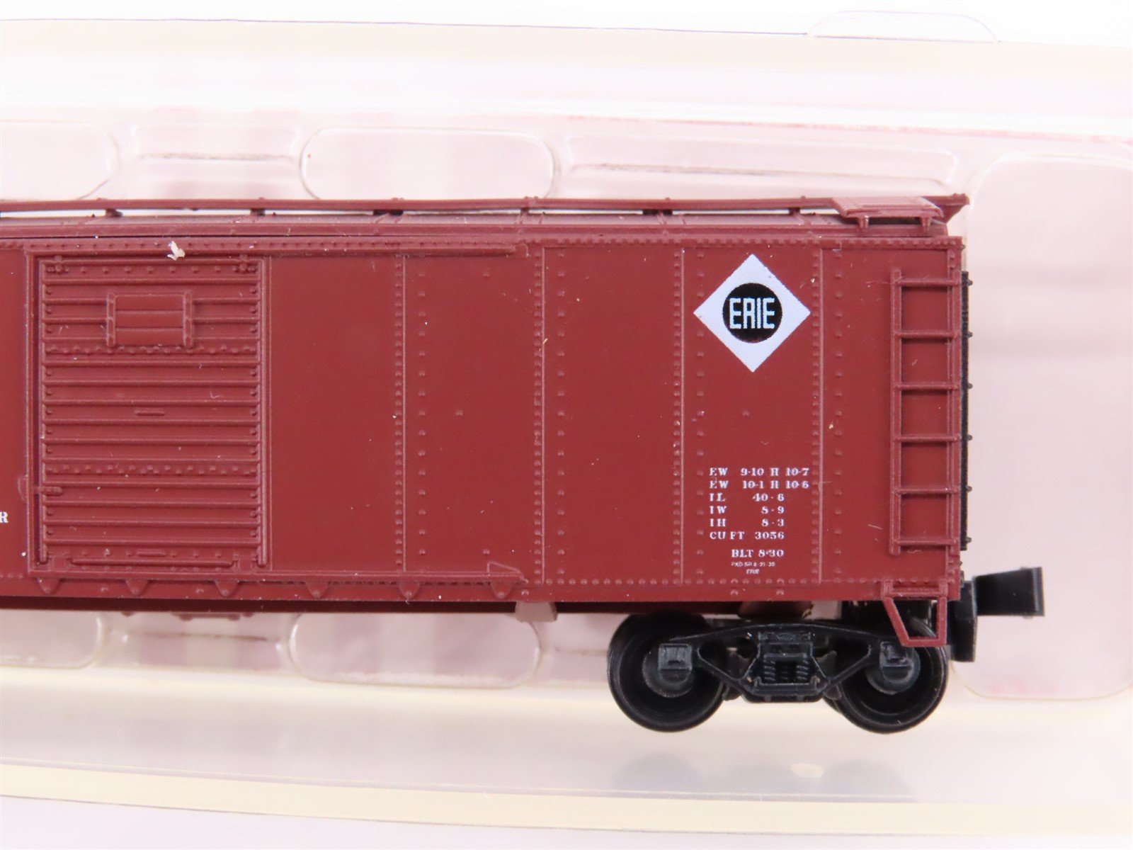 N Scale Red Caboose RN-170BLW-4 ERIE Railroad ARA 40' Box Car #75231