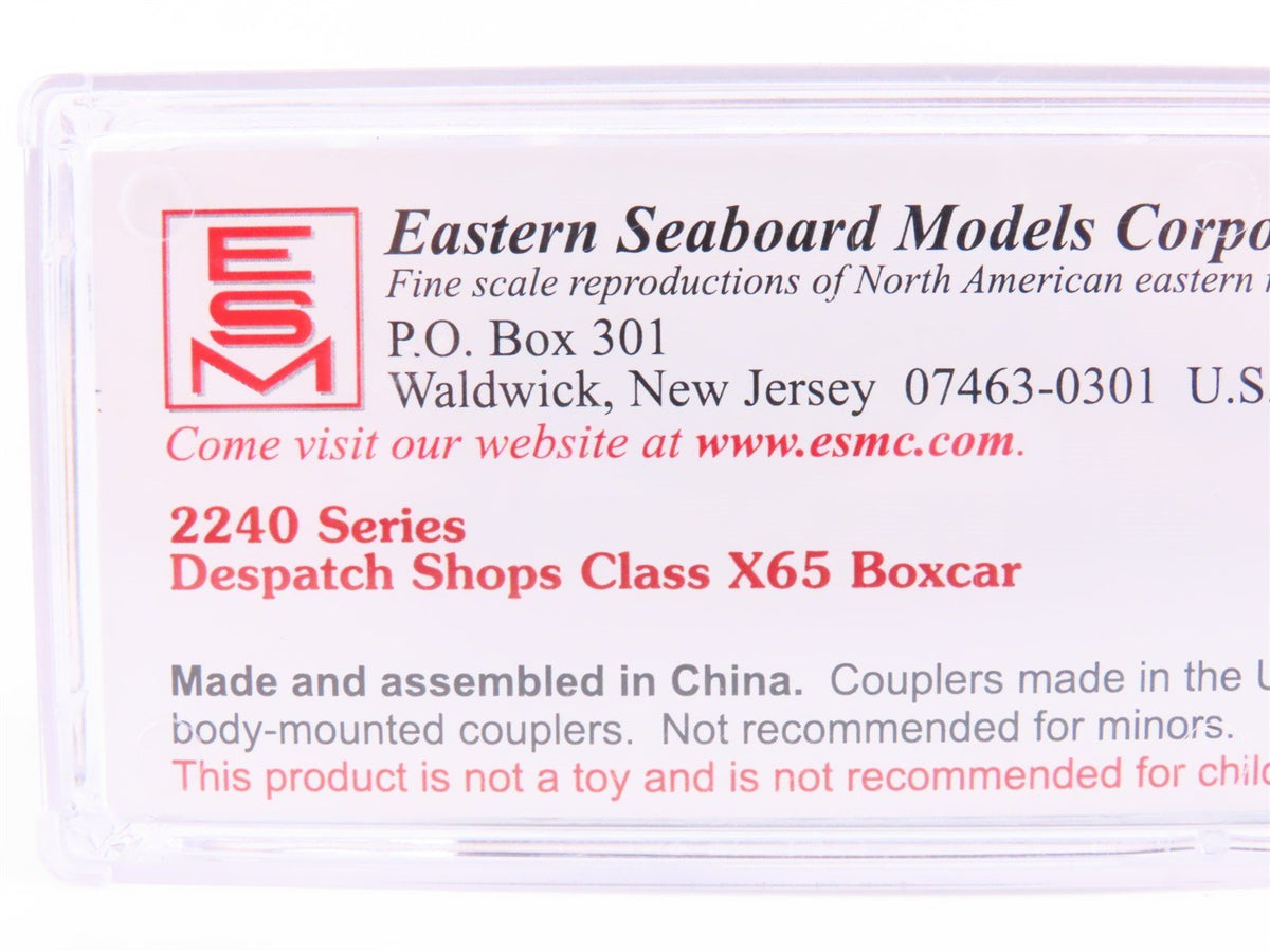 N Eastern Seaboard ESM 224203 P&amp;LE Pittsburgh &amp; Lake Erie 50&#39; X65 Box Car #6920