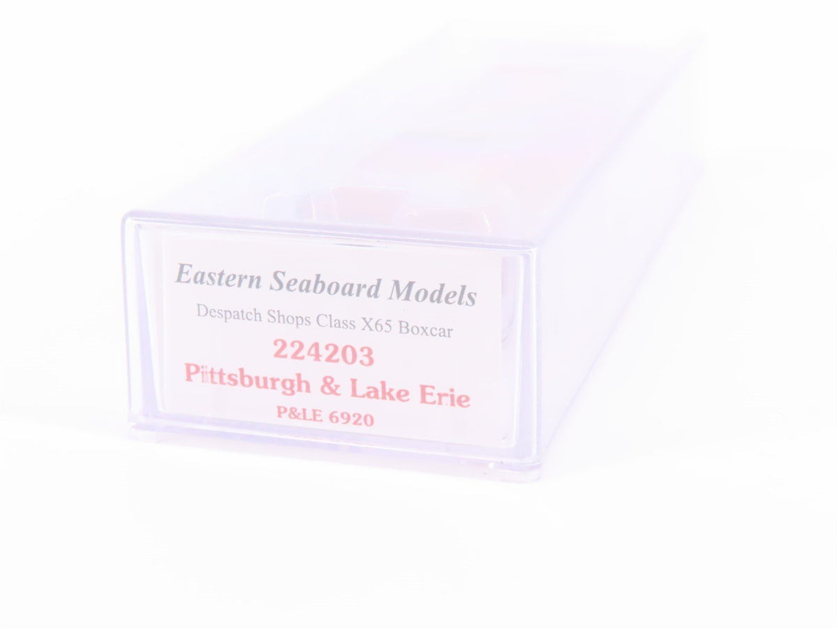 N Eastern Seaboard ESM 224203 P&amp;LE Pittsburgh &amp; Lake Erie 50&#39; X65 Box Car #6920