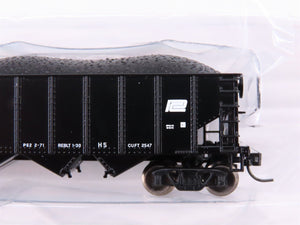 N Scale Bowser 38103 PC Penn Central 4-Bay Hopper #432663 w/ Load