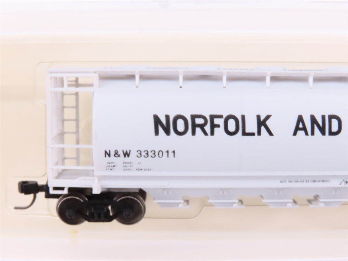 N Scale Bowser 37290 N&amp;W Norfolk &amp; Western ACF 6-Bay Cylindrical Hopper #432601