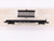 N Scale Atlas 3805 ERIE Railroad 50' Flat Car #7220 w/ Stakes