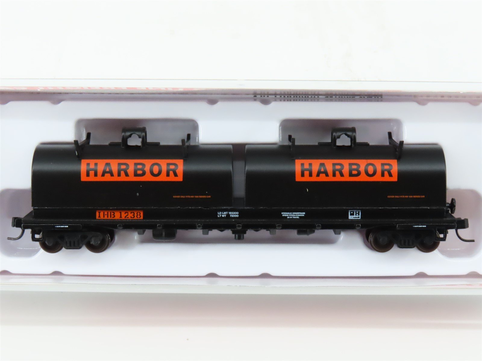 N Scale Atlas Master 50005724 IHB Indiana Harbor Belt 48' Cushion Coil Car #1238