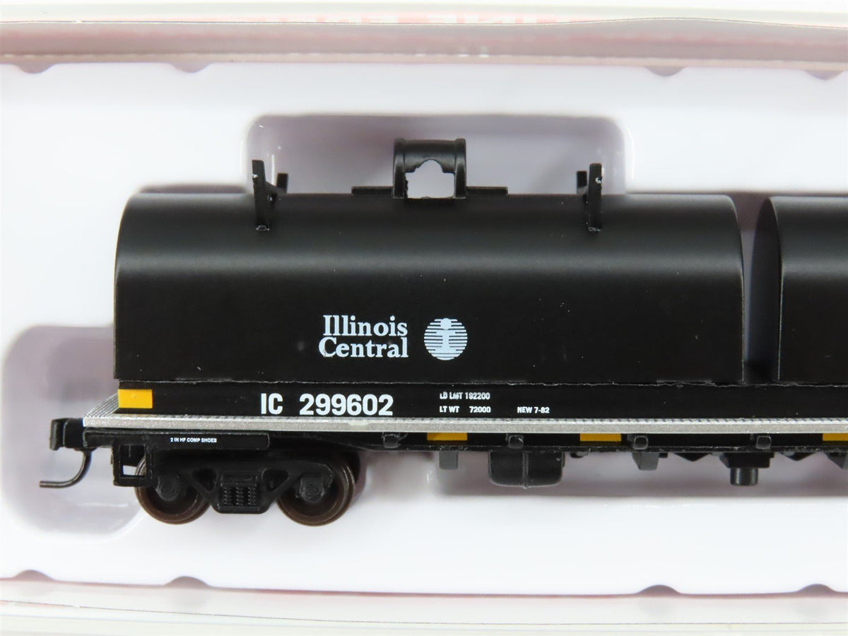 N Scale Atlas Master 50005719 IC Illinois Central 48&#39; Cushion Coil Car #299602