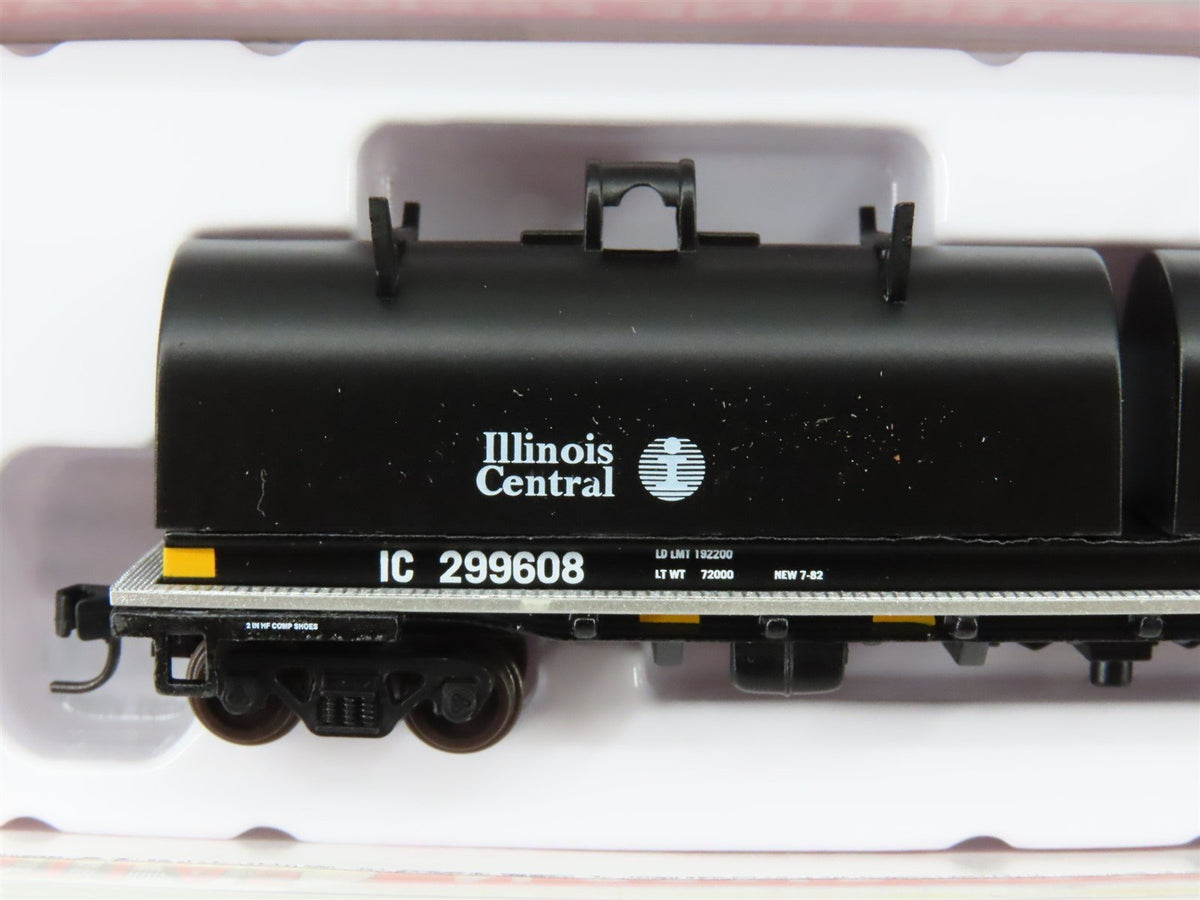 N Scale Atlas Master 50005720 IC Illinois Central 48&#39; Cushion Coil Car #299608