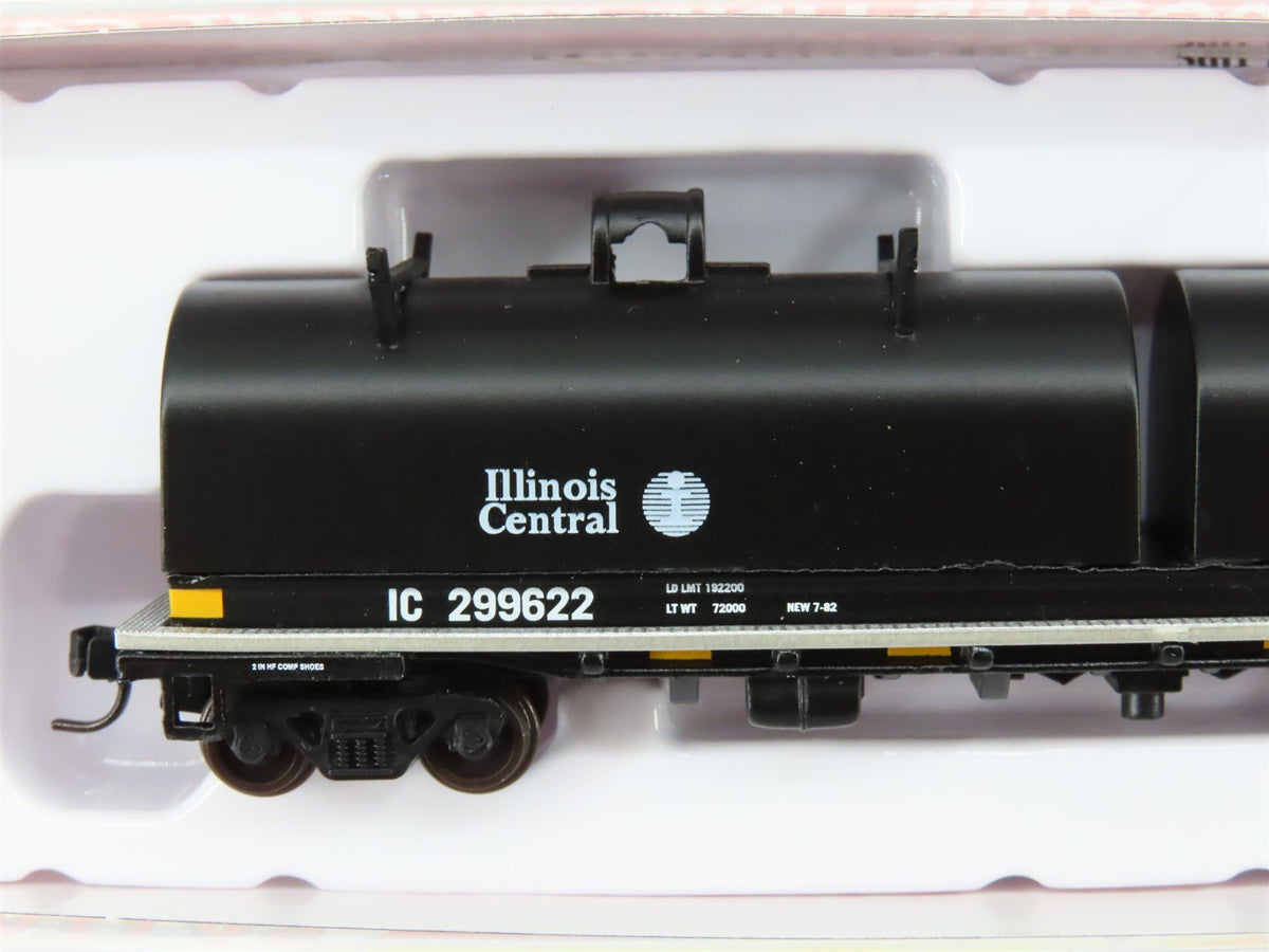 N Scale Atlas Master 50005721 IC Illinois Central 48&#39; Cushion Coil Car #299622