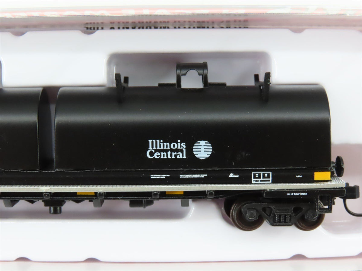 N Scale Atlas Master 50005721 IC Illinois Central 48&#39; Cushion Coil Car #299622