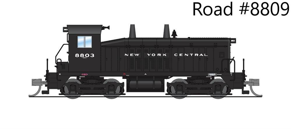 N Broadway Limited BLI 7497 NYC New York Central EMD NW2 Diesel #8809 w/Paragon4