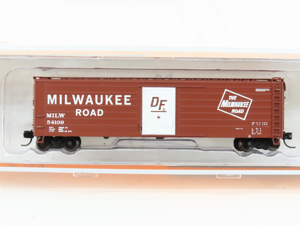 N Fox Valley FVM 90422 MILW Milwaukee Road &quot;White DF&quot; 50&#39; Box Car #54109