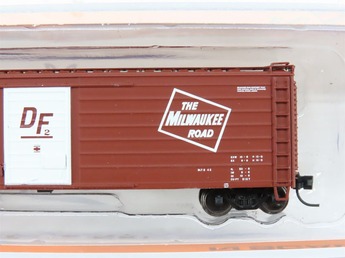 N Fox Valley FVM 90424 MILW Milwaukee Road &quot;White DF&quot; 50&#39; Box Car #54381