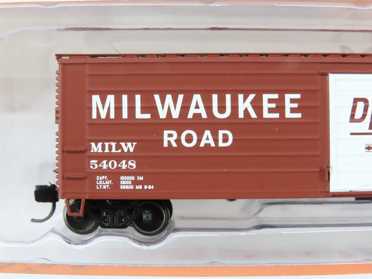 N Fox Valley FVM 90421 MILW Milwaukee Road &quot;White DF&quot; 50&#39; Box Car #54048