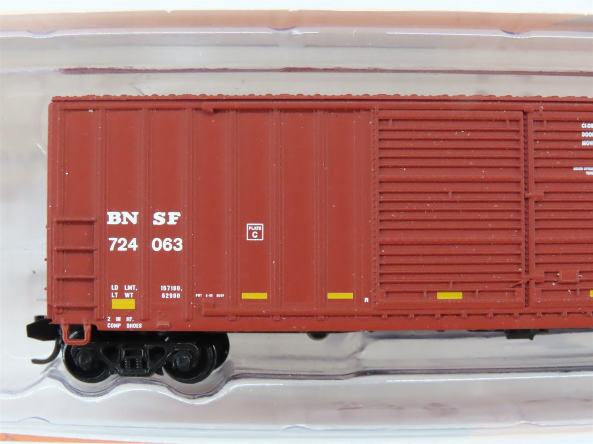 N Fox Valley FVM 80903 BNSF Railway FMC 50&#39; Double Door Box Car #724063