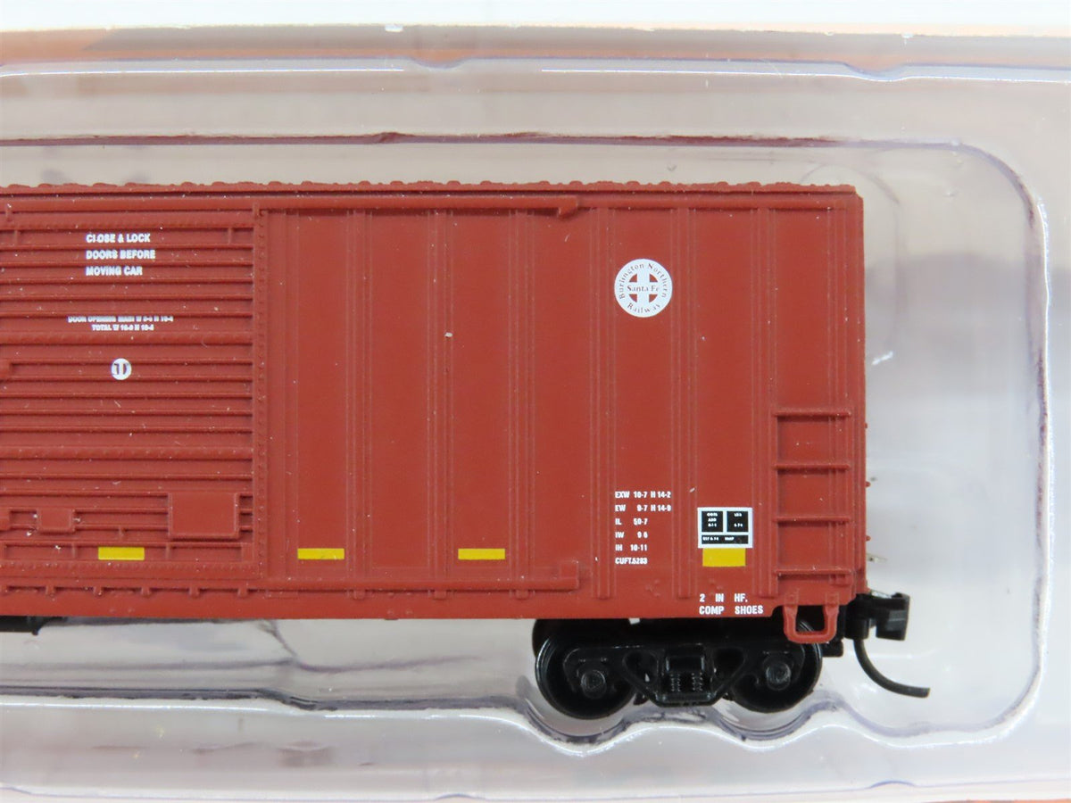 N Fox Valley FVM 80903 BNSF Railway FMC 50&#39; Double Door Box Car #724063