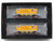 N Micro-Trains NSE MTL 20-67 UP Union Pacific 3-Bay Ortner Hoppers w/Load 2-Pack