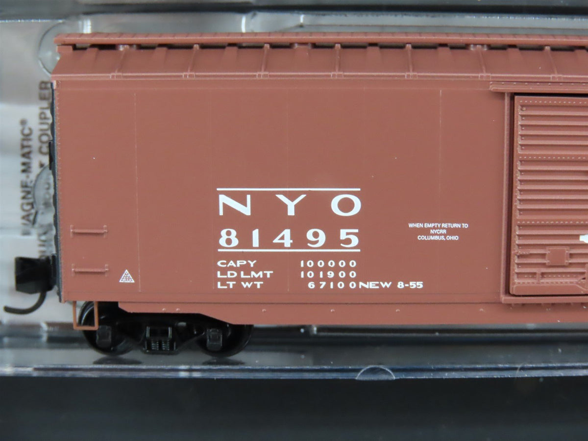 N Micro-Trains MTL 99302040 NYC New York Central &quot;April Fools&quot; Box Cars 2-Pack