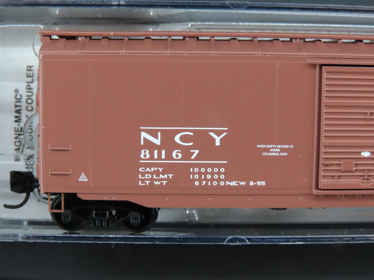 N Micro-Trains MTL 99302040 NYC New York Central &quot;April Fools&quot; Box Cars 2-Pack