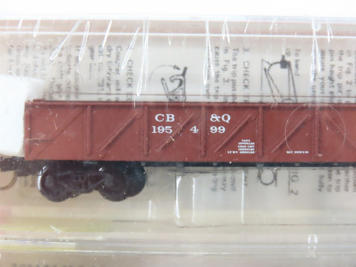 N Kadee Micro-Trains MTL 60022 CB&amp;Q, RI, PRR, &amp; GTW 50&#39; Gondolas 4-Pack - Sealed