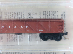 N Kadee Micro-Trains MTL 60022 CB&Q, RI, PRR, & GTW 50' Gondolas 4-Pack - Sealed