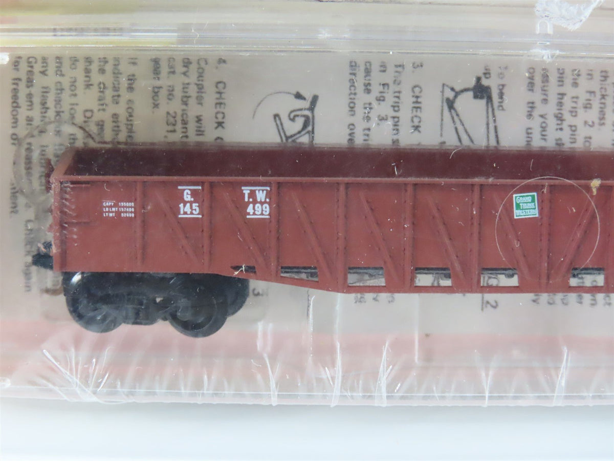 N Kadee Micro-Trains MTL 60022 CB&amp;Q, RI, PRR, &amp; GTW 50&#39; Gondolas 4-Pack - Sealed