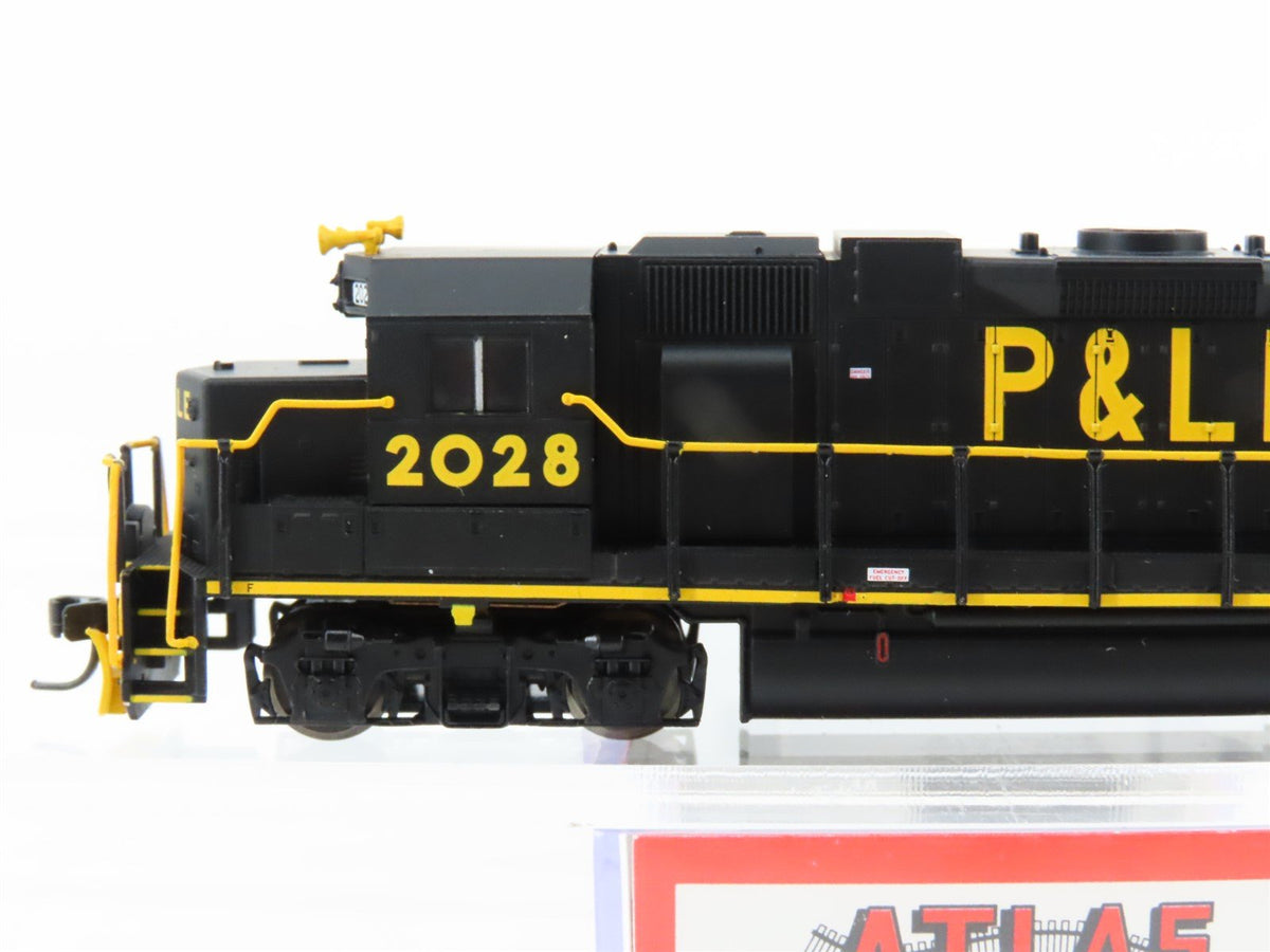 N Scale Atlas 53453 P&amp;LE Pittsburgh &amp; Lake Erie EMD GP38 Diesel #2028 w/ DCC