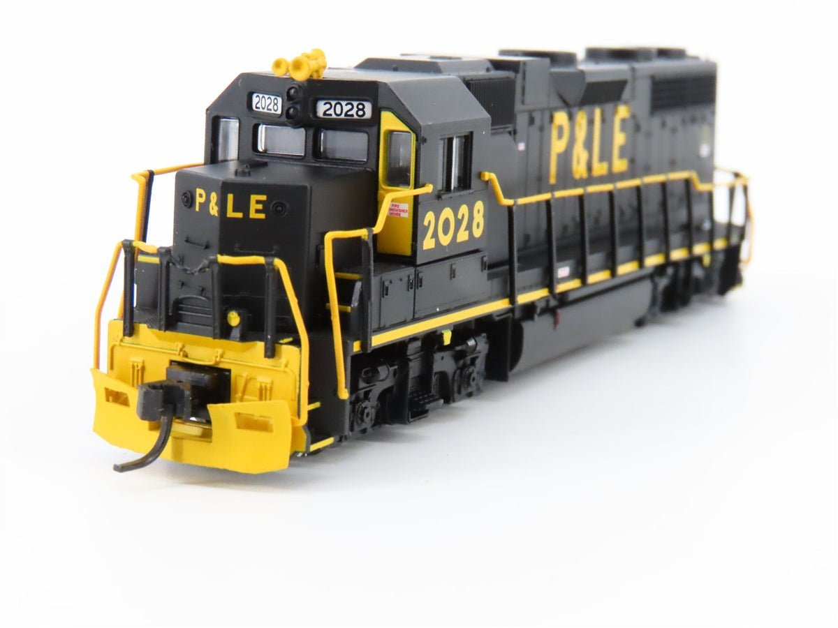 N Scale Atlas 53453 P&amp;LE Pittsburgh &amp; Lake Erie EMD GP38 Diesel #2028 w/ DCC