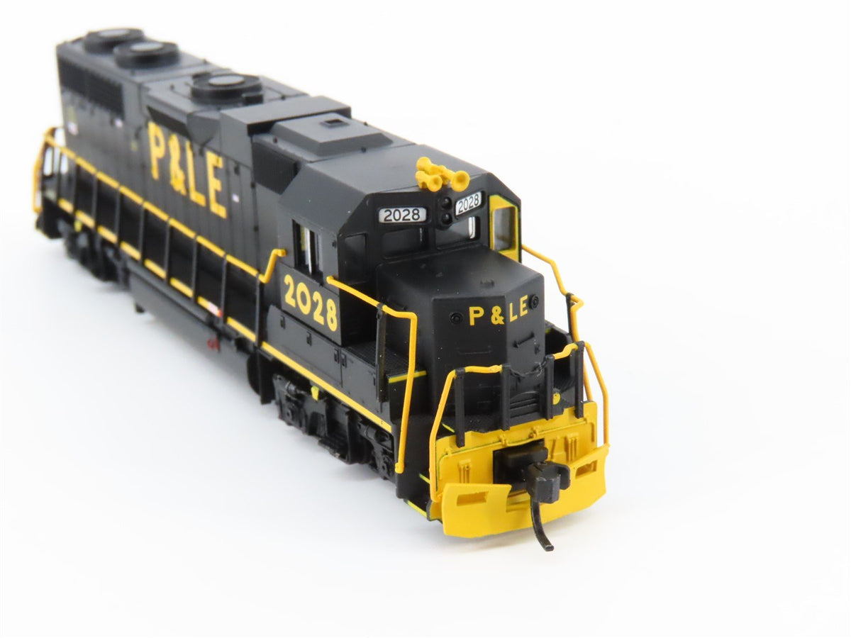 N Scale Atlas 53453 P&amp;LE Pittsburgh &amp; Lake Erie EMD GP38 Diesel #2028 w/ DCC