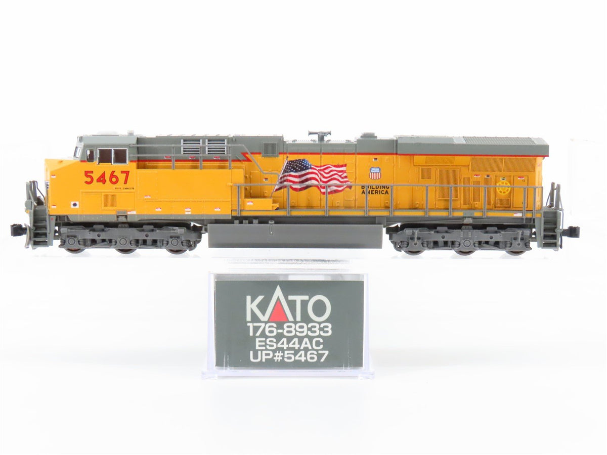 N Scale KATO 176-8933 UP &quot;Building America&quot; GE ES44AC Diesel #5467 - DCC Ready