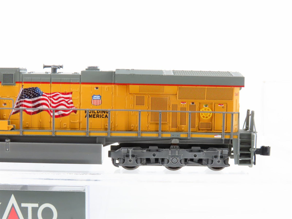 N Scale KATO 176-8933 UP &quot;Building America&quot; GE ES44AC Diesel #5467 - DCC Ready