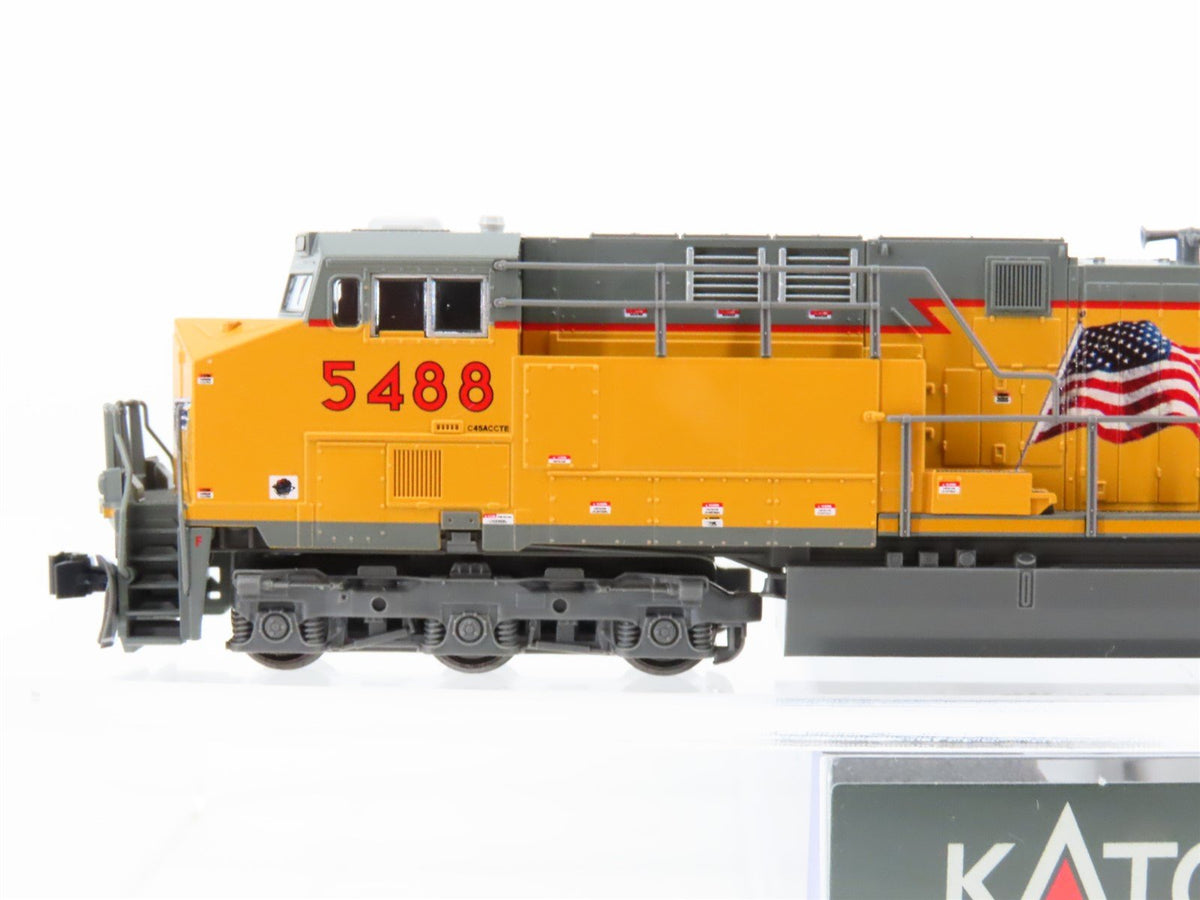 N Scale KATO 176-8943 UP &quot;Building America&quot; GE ES44AC Diesel #5488 - DCC Ready