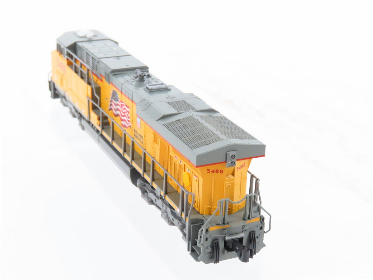 N Scale KATO 176-8943 UP &quot;Building America&quot; GE ES44AC Diesel #5488 - DCC Ready