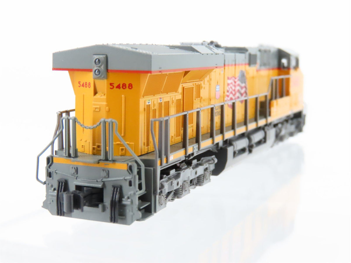 N Scale KATO 176-8943 UP &quot;Building America&quot; GE ES44AC Diesel #5488 - DCC Ready