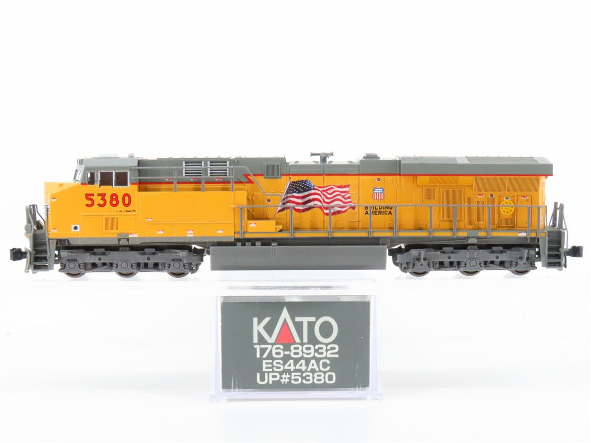 N Scale KATO 176-8932 UP &quot;Building America&quot; GE ES44AC Diesel #5380 - DCC Ready