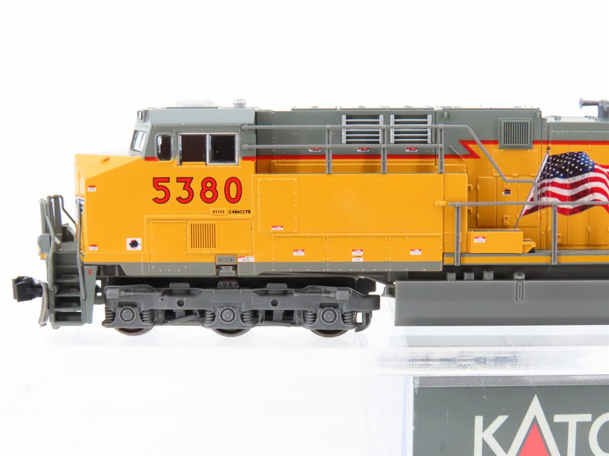 N Scale KATO 176-8932 UP &quot;Building America&quot; GE ES44AC Diesel #5380 - DCC Ready