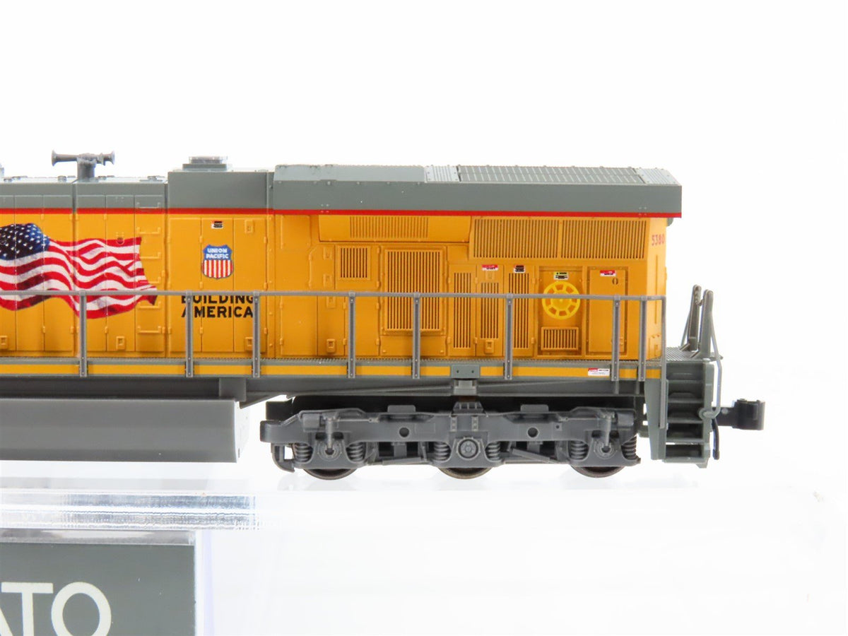 N Scale KATO 176-8932 UP &quot;Building America&quot; GE ES44AC Diesel #5380 - DCC Ready