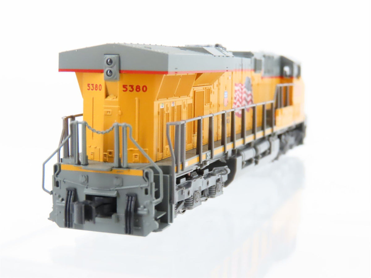 N Scale KATO 176-8932 UP &quot;Building America&quot; GE ES44AC Diesel #5380 - DCC Ready