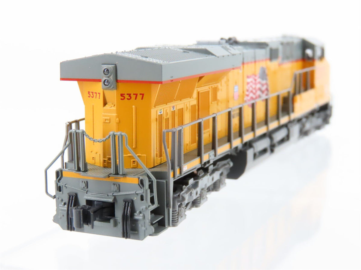 N Scale KATO 176-8942 UP &quot;Building America&quot; GE ES44AC Diesel #5377 - DCC Ready