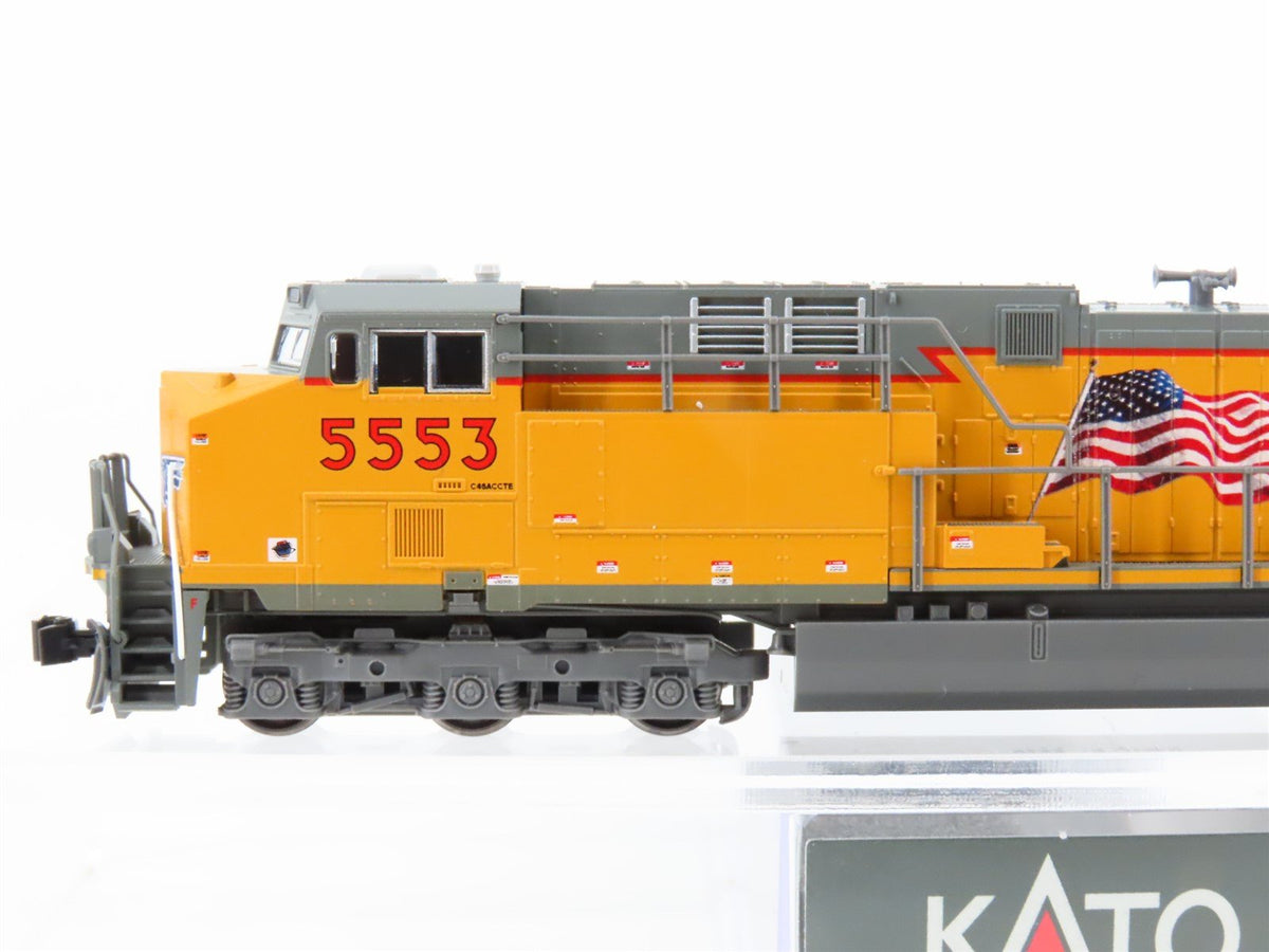 N Scale KATO 176-8955 UP &quot;Building America&quot; GE ES44AC Diesel #5553 - DCC Ready