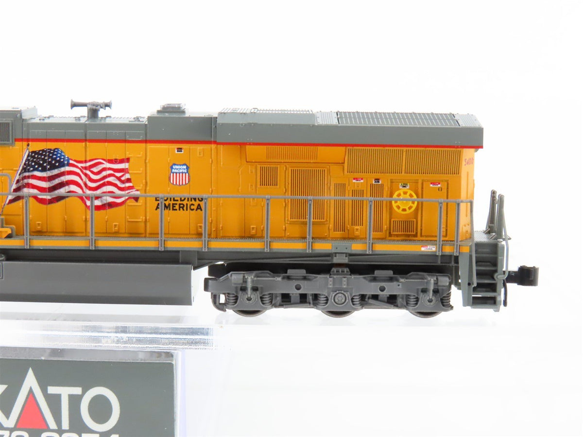 N Scale KATO 176-8954 UP &quot;Building America&quot; GE ES44AC Diesel #5400 - DCC Ready