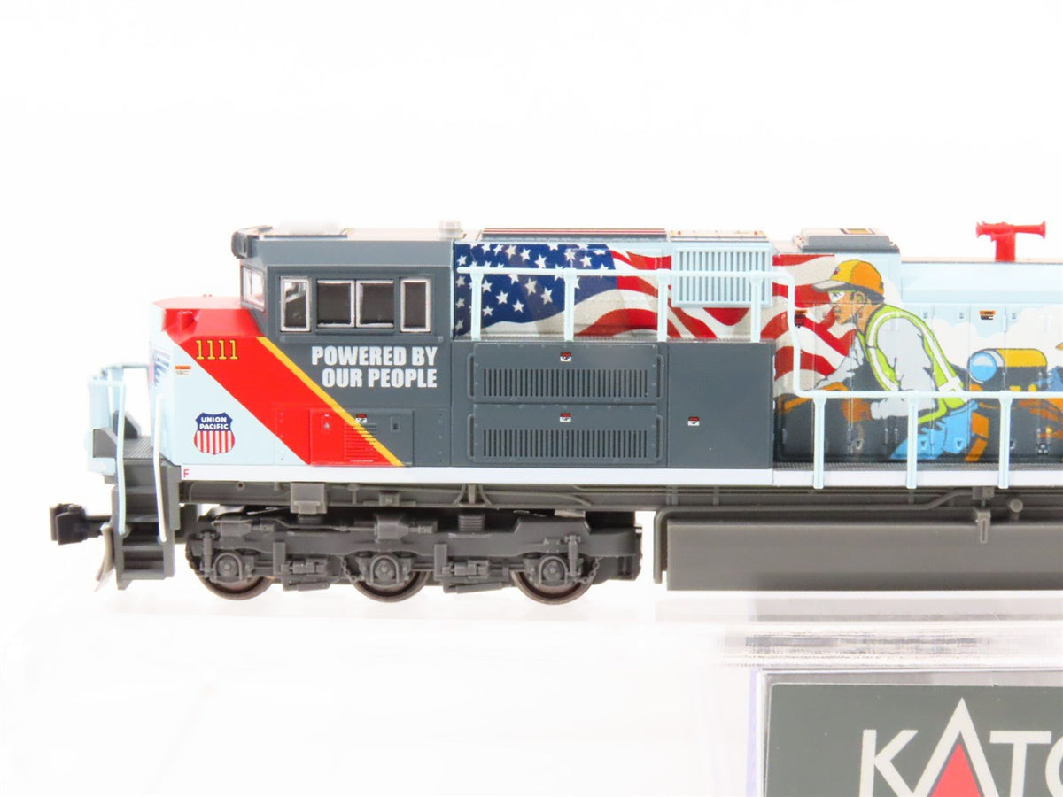 N KATO 176-8412 UP &quot;Powered by Our People&quot; EMD SD70ACe Diesel #1111 - DCC Ready