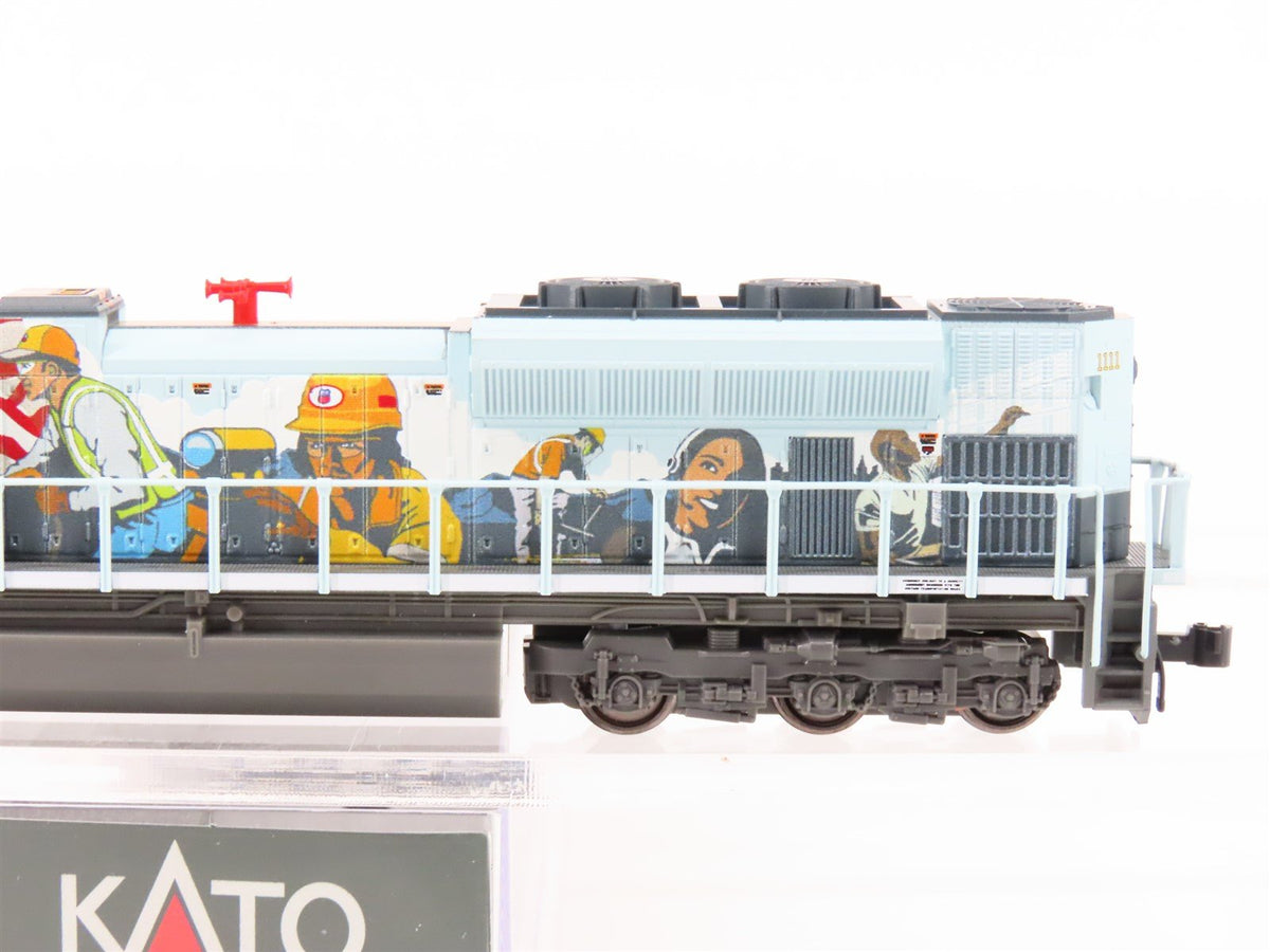 N KATO 176-8412 UP &quot;Powered by Our People&quot; EMD SD70ACe Diesel #1111 - DCC Ready