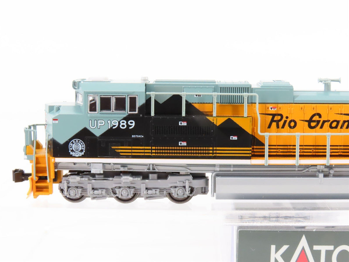 N KATO 176-8405 UP &quot;D&amp;RGW Rio Grande Heritage&quot; SD70ACe Diesel #1989 - DCC Ready