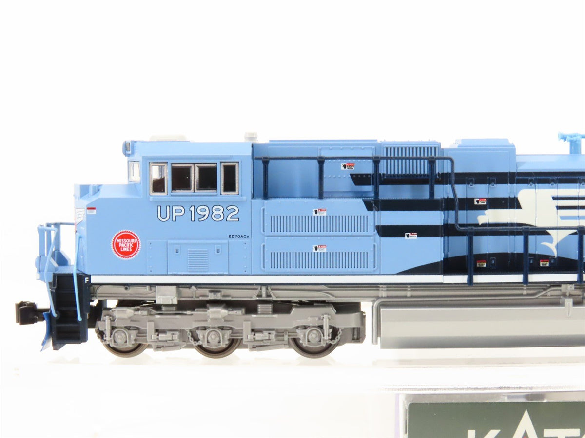 N KATO 176-8408 UP &quot;MP Mo-Pac Eagle Heritage&quot; SD70ACe Diesel #1982 - DCC Ready