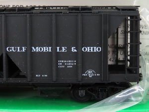 LOT of 10 HO Scale Bowser GM&O/D&H/CG/STLB&M Railroad 2-Bay Covered Hoppers