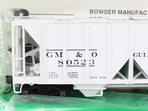 LOT of 10 HO Scale Bowser GM&O/D&H/CG/STLB&M Railroad 2-Bay Covered Hoppers